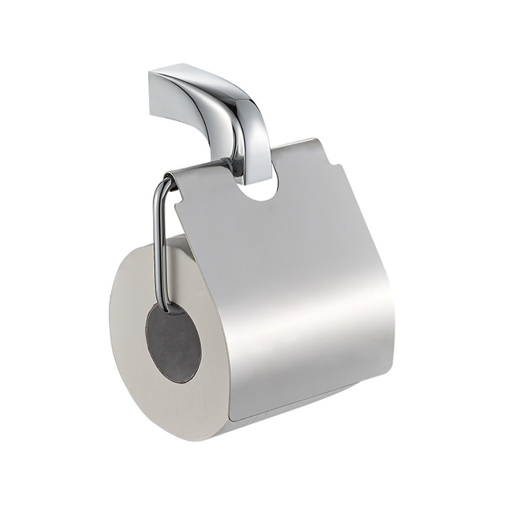 OJ-L20510J Držač toaletnog papira s poklopcem za kupaonski držač role Kupaonski pribor od legure cinka montiran na zid